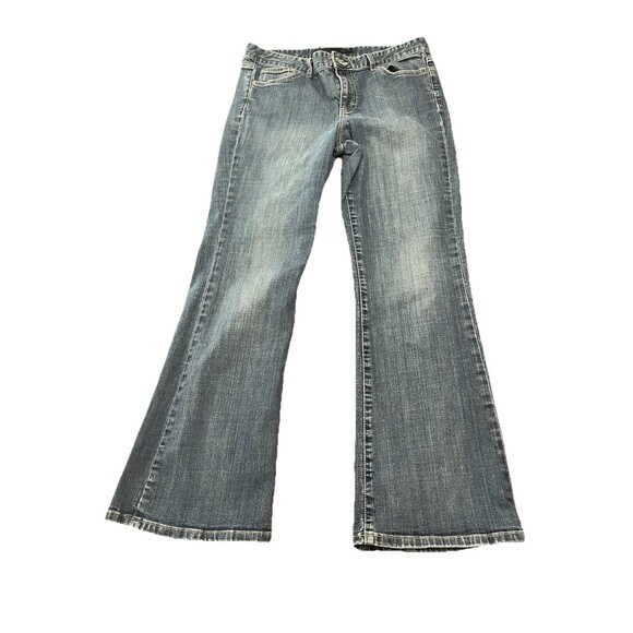 Calvin Klein Women's Wide Leg Blue Jeans - Picture 1 of 7